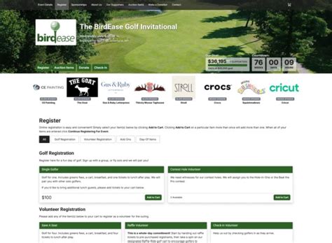 Golf Tournament Software and Websites Platform .